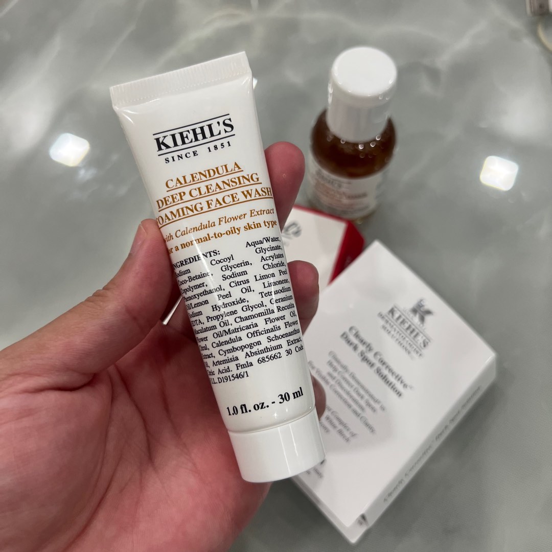 Kiehl's Calendula Face Wash (Travel size), Beauty & Personal Care, Face