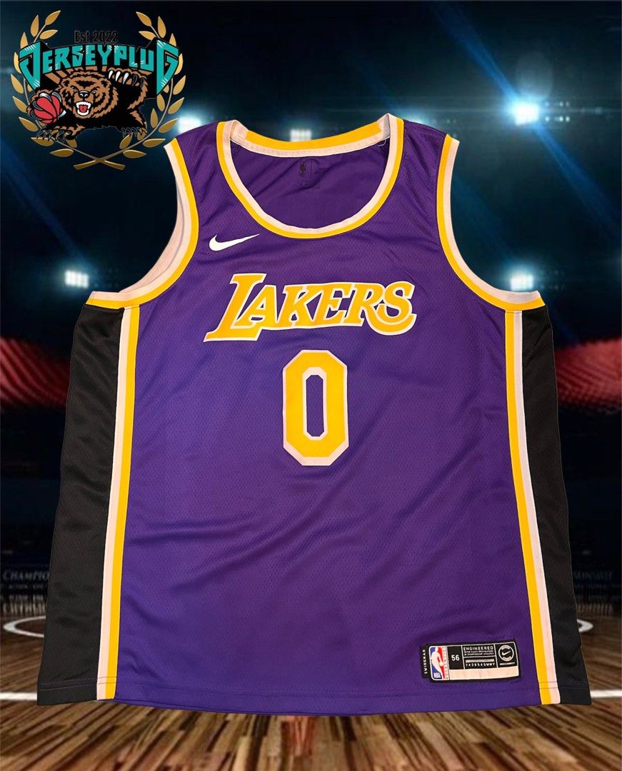 2017 Nike Kobe Bryant Black Mamba LA Lakers City Edition Jersey XXL 56  Snake NBA