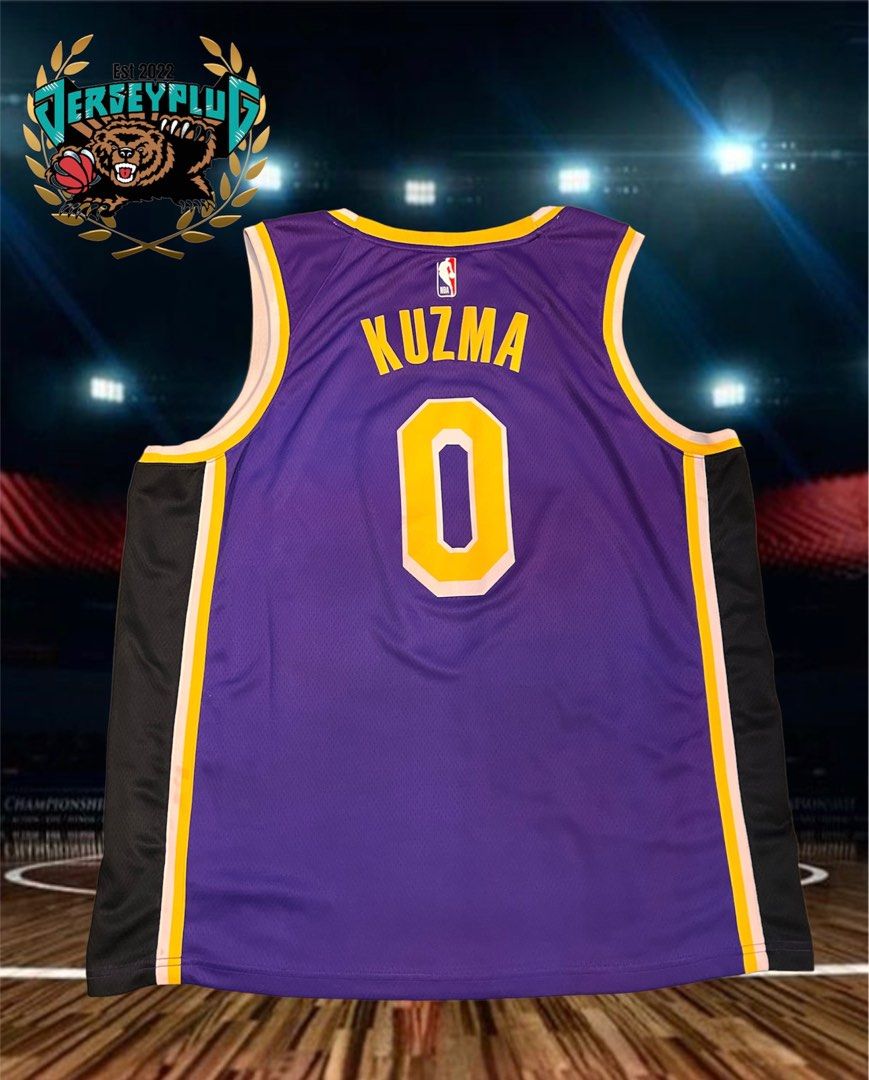 2017 Nike Kobe Bryant Black Mamba LA Lakers City Edition Jersey XXL 56  Snake NBA 
