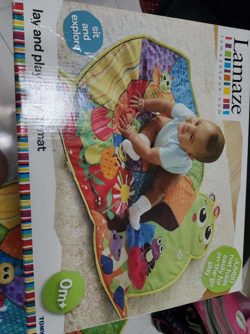 Lamaze lay and play activity mat, Babies & Kids, Infant Playtime on
