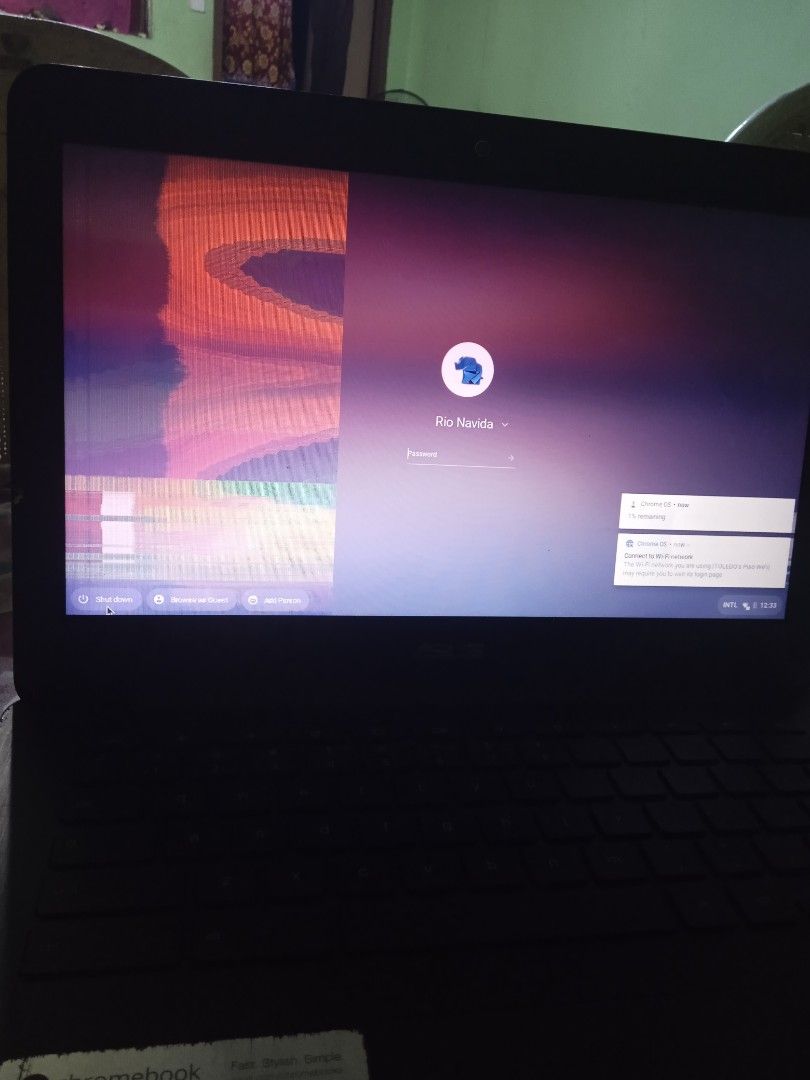 laptop for sale (Category: Laptops & Notebooks) located in Manila. Submitted by rionava (Listing ID 1197922736, Image 3). Description: For sale laptop asus brand c300 model chrome book issue lcd screen only with charger for pick up only for details just contact 09693109398 Rush for pick up only.as is..