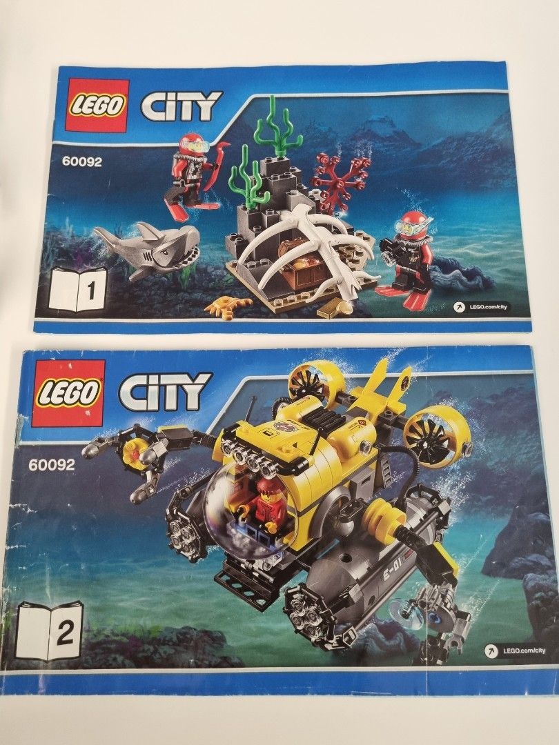 Lego City 60092 Deep Sea Submarine, Hobbies & Toys, Toys & Games on Carousell