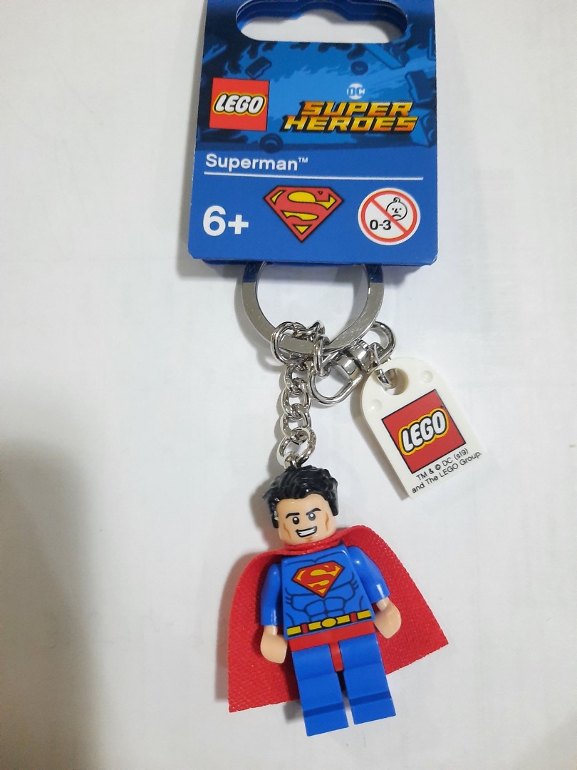Superman lego keyring hotsell