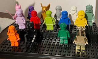 Lego Monochrome Minifigures