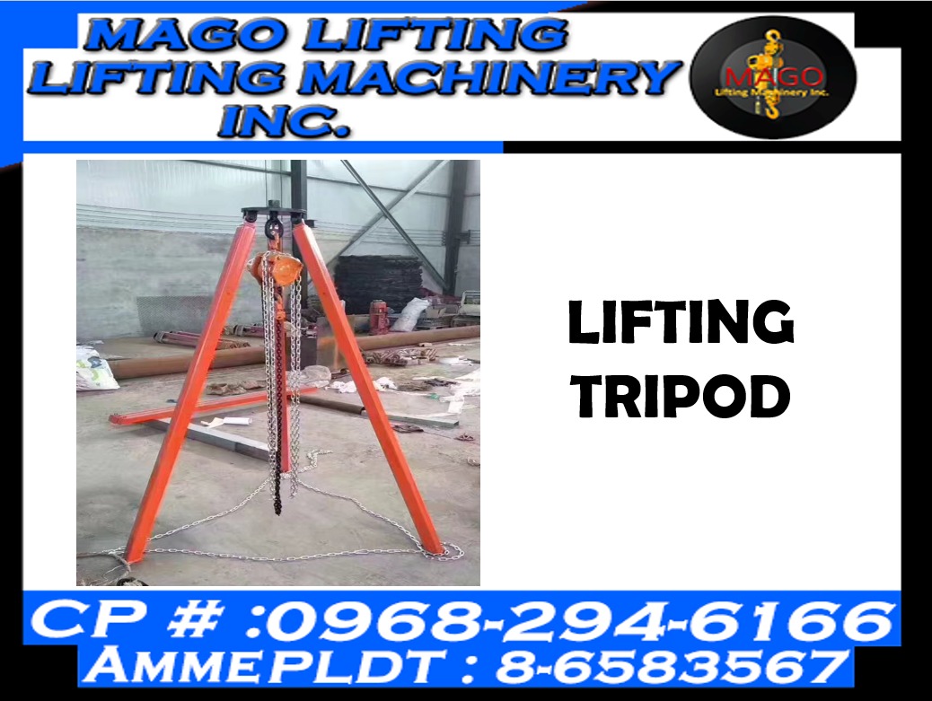LIFTING TRIPOD, Commercial & Industrial, Construction Tools & Equipment