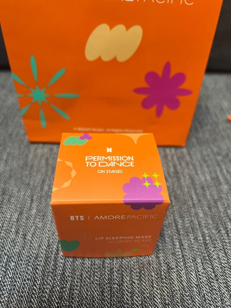 Limited Edition Laneige Amorepacific x BTS Lip Sleeping Mask Gummy Bear