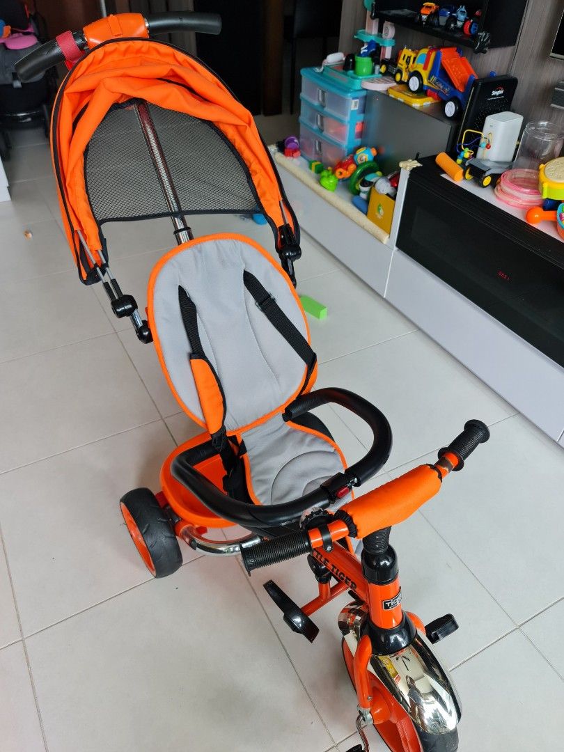 Little Tiger 3-in-1 baby tricycle, Babies & Kids, Going Out, Other ...