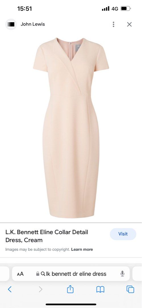 Lk bennett eline dress 2025