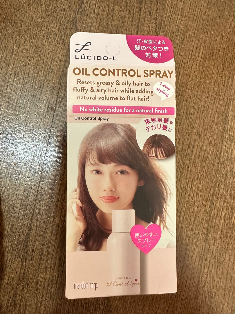 Lucido Oil control spray / Dry Shampoo, Beauty & Personal Care, Bath & Body, Bath on Carousell