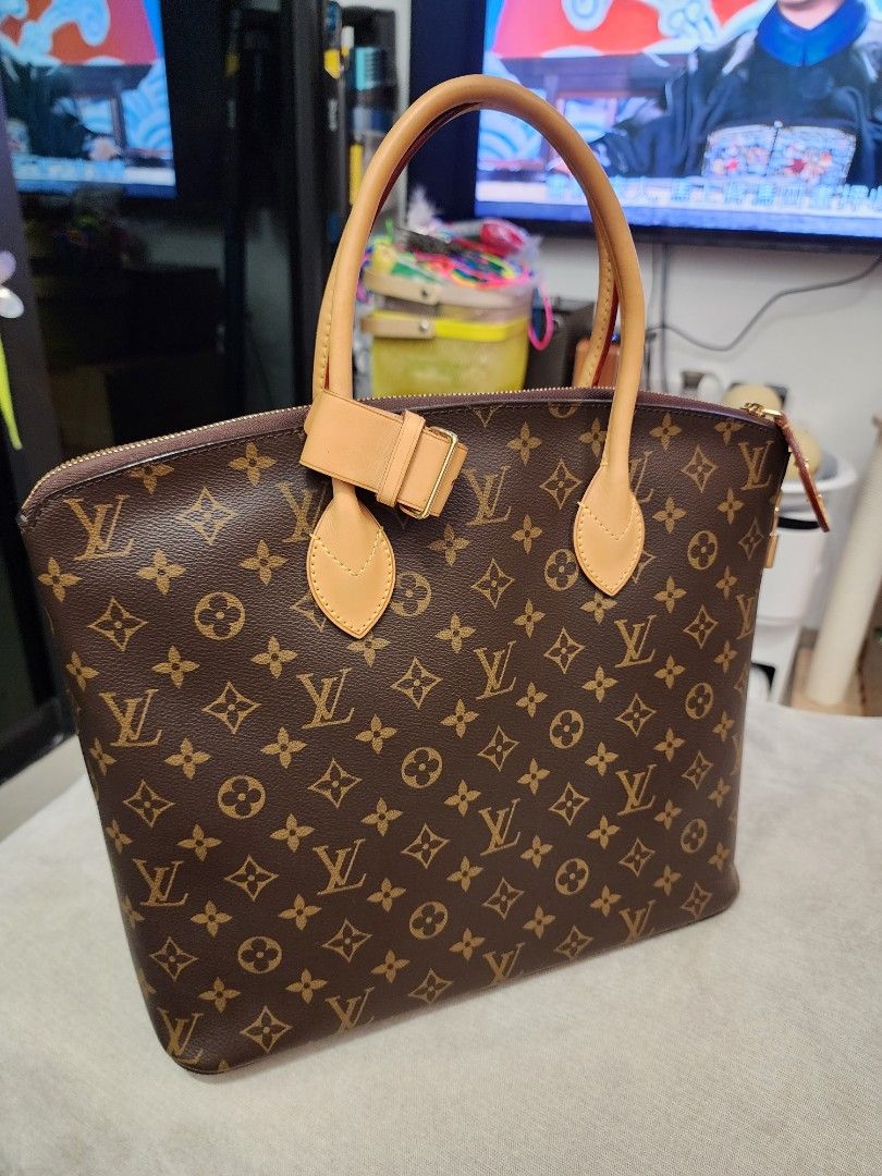 Louis Vuitton Lockit MM Monogram Satchel M40606  Louis vuitton lockit,  Handbag storage, Satchel handbags