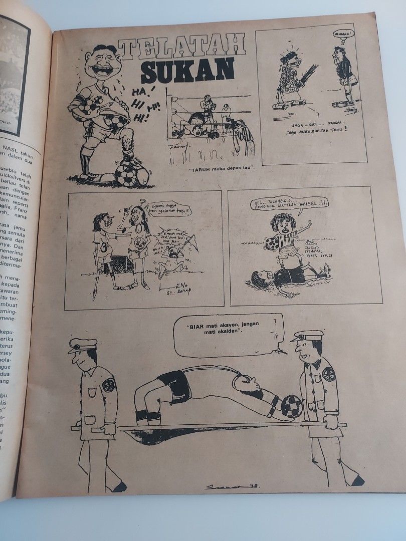MAJALAH DUNIA SUKAN | BIL.41 | NOVEMBER 1978, Hobbies \u0026 Toys, Books ...