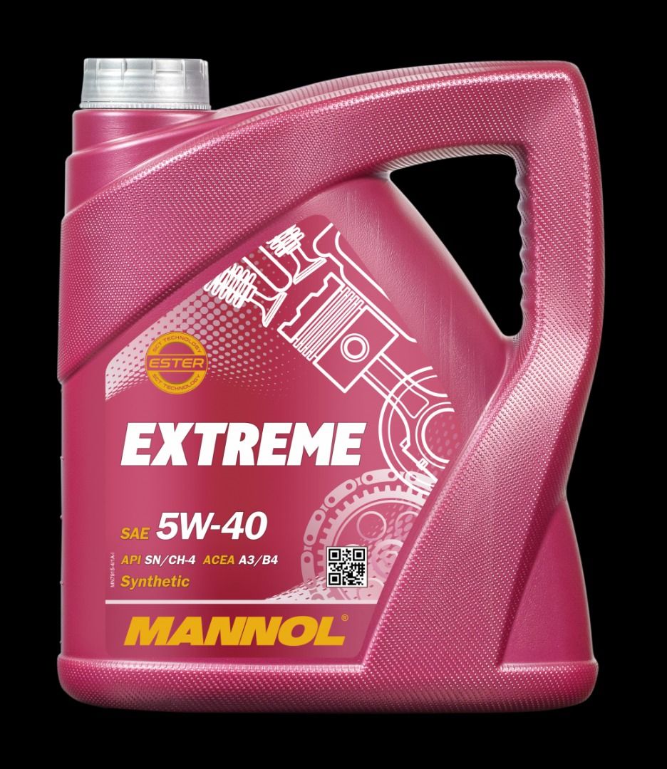 Oil Engine mannol extreme 5w40, synthetic, 4 liter 1021/мж01504 - AliExpress