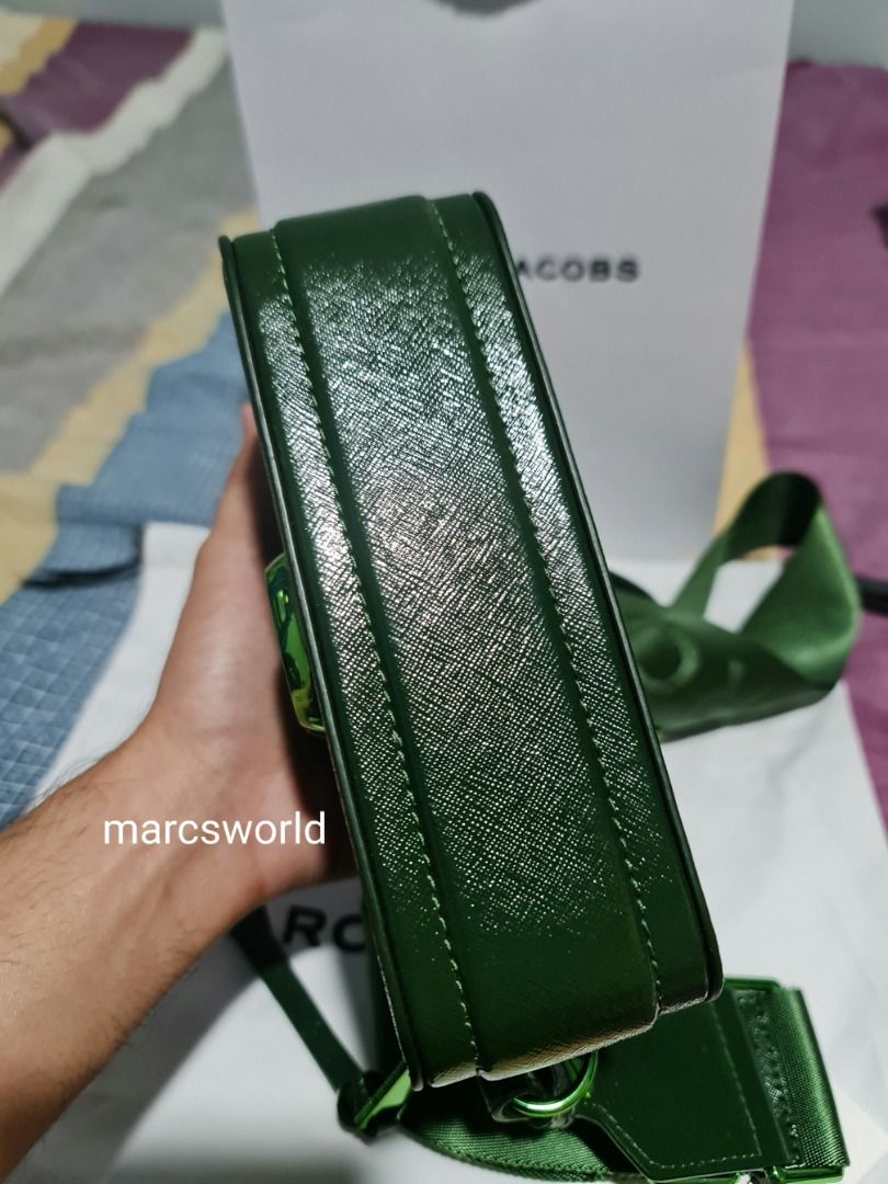 Marc Jacobs Snapshot Bag Olive Green, Luxury, Bags & Wallets on