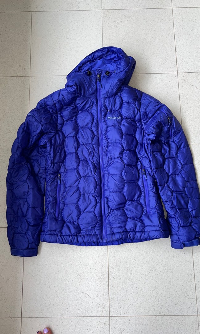 Marmot purple S P winter snow 800 fill jacket