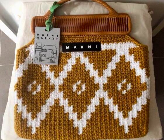 Marni best sale knit bag