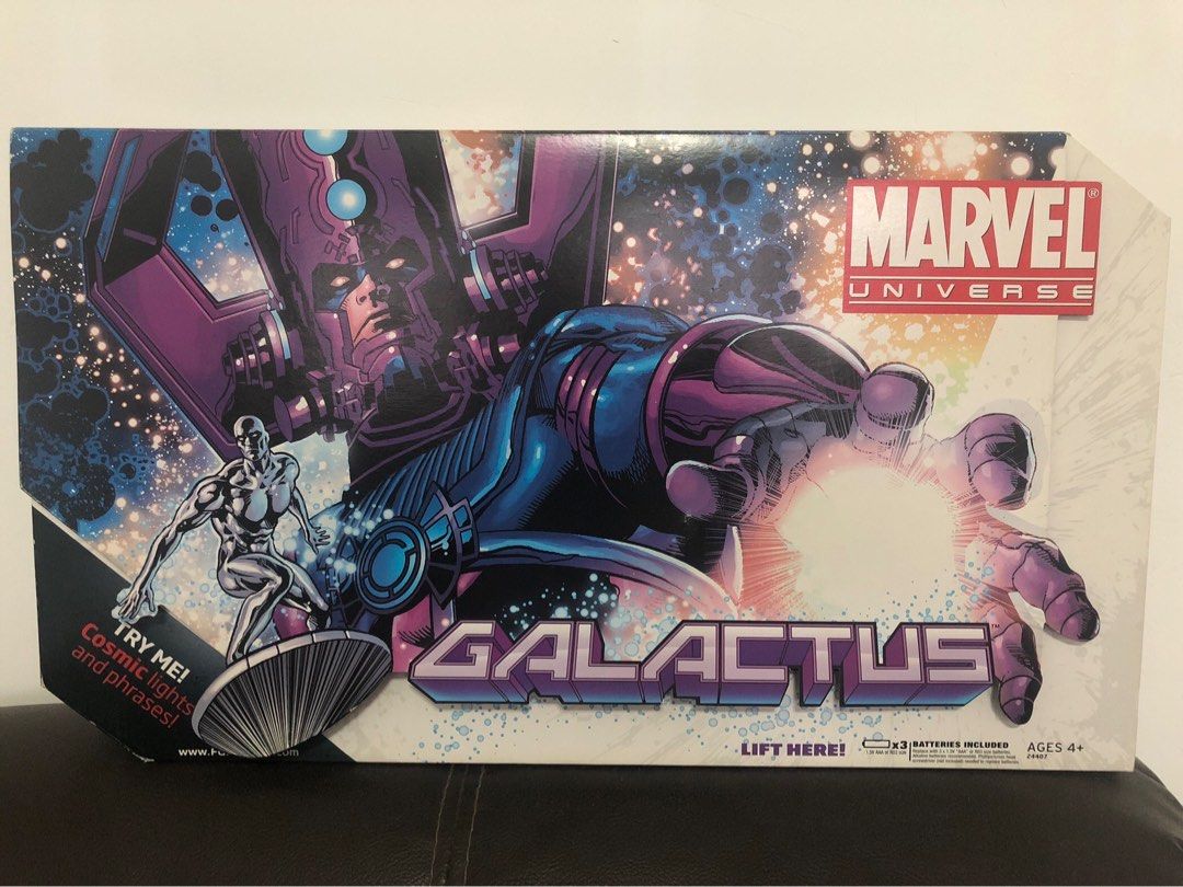 Marvel Universe SDCC 2010 galactus and silver surfer (Category: Figurines & Statues) located in Angat. Submitted by retro.daze.posty (Listing ID 1197974216, Image 1). Description: Item is MISB ‼️ IMPORTANT ‼️ Pls READ carefully. ⚠️Items currently in Singapore (on-hand). ✅Kindly pay deposit to reserve and close deal when I go back to Philippines for vacation (tentative January 2023 or can be earlier). ✅I will post the item through LBC or J&T when 