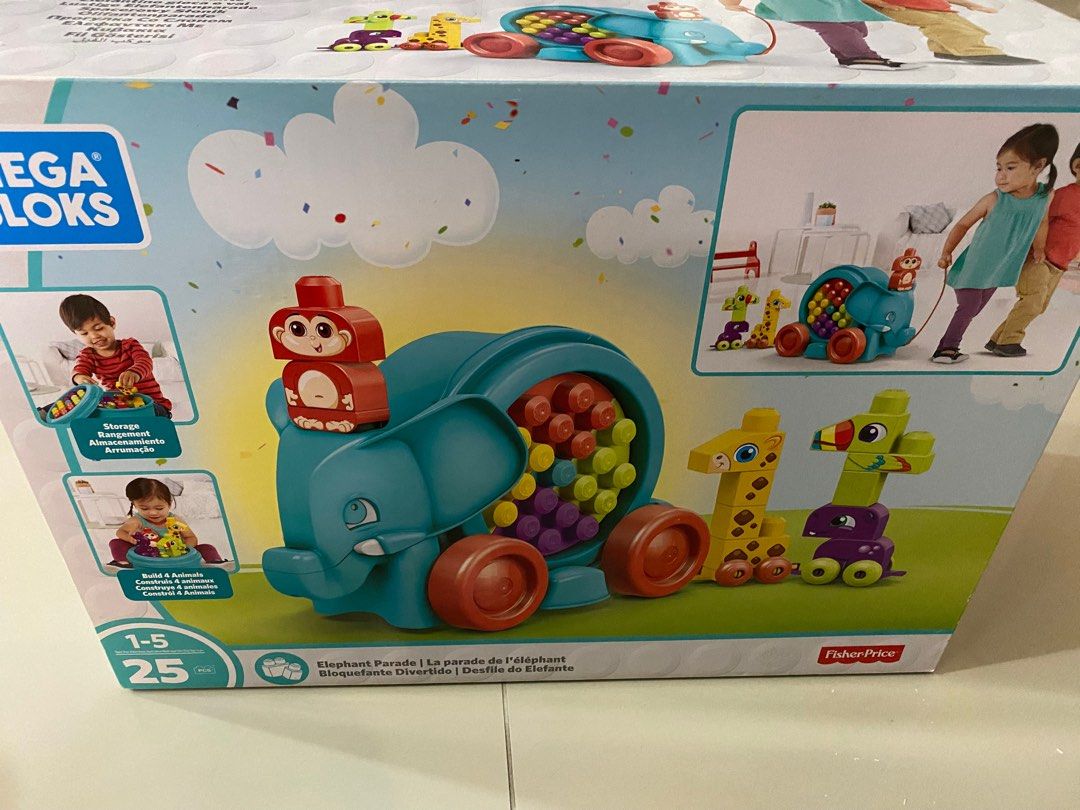 Mega bloks cheap elephant parade