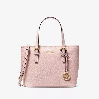 Michael Kors Jet Set Travel Medium Saffiano Leather Top-Zip Tote, Women's  Fashion, Bags & Wallets, Tote Bags on Carousell