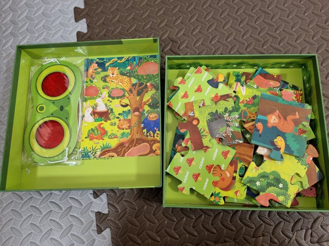 Mideer Puzzle 'A Day In The Forest' – 150 Teile, Ø 52 Cm, Ab 5 Jahren, Fördert Motorik & Fantasie