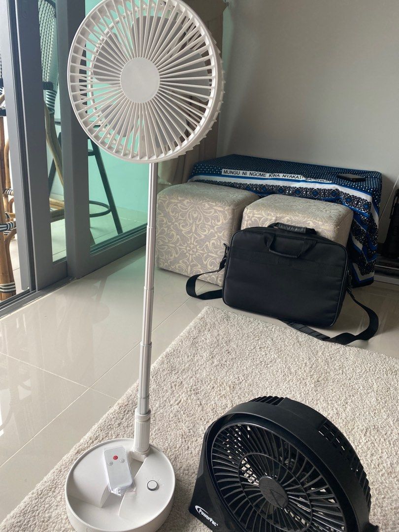 Mini Countertop Fan 2 Fans!, Furniture & Home Living, Lighting & Fans