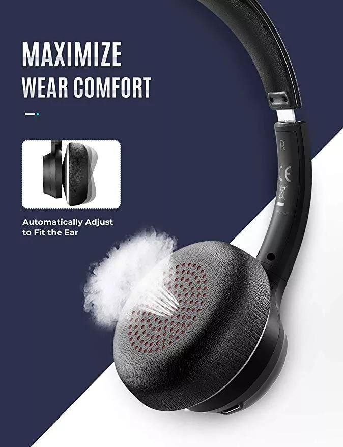 Mpow H19 IPO Active Noise Cancelling Headphones, Bluetooth 5.0 Wireless