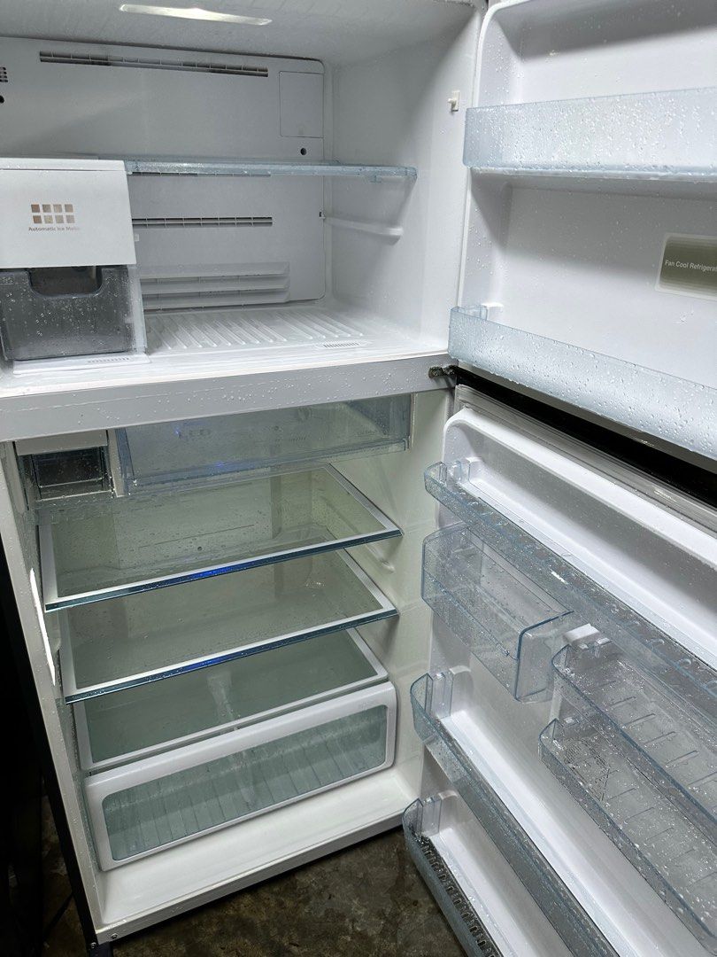 MUST BUY! TOSHIBA 473L Tempered Glass Refrigerator GRWG58SDAZ, TV