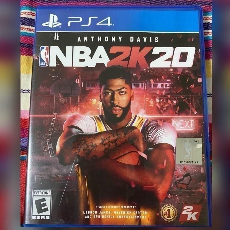 NBA 2K20 PS4 Game Playstation 4 PS 4 NBA2K20 Anthony Davis Basketball