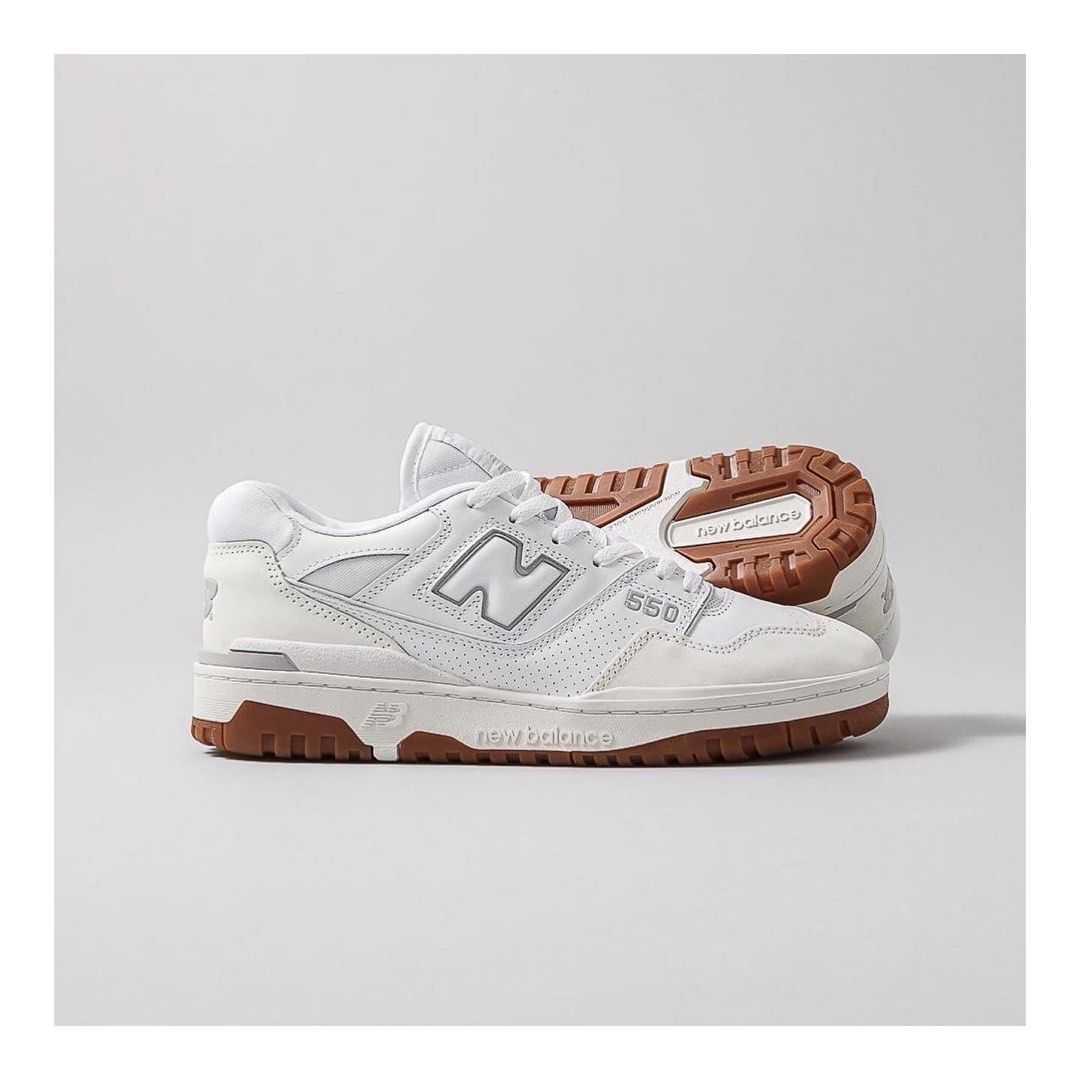 New Balance 550 'White Gum', Men's Fashion, Footwear, Sneakers on Carousell
