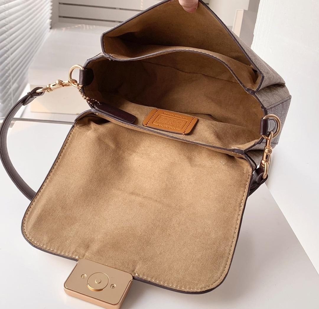 COACH Multi colorblock leather snake embossed mix grace shoulder bag, Sand  Women's Shoulder Bag