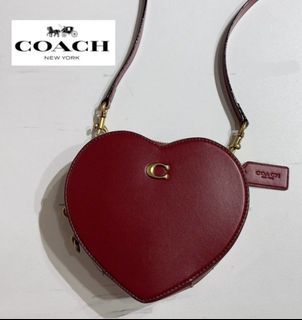 SOLD** NEW - LV New Wave Heart-Shaped Red Calfskin Shoulder Bag, Luxury,  Bags & Wallets on Carousell