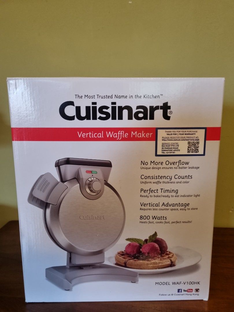 *NEW* Cuisinart Waffle Maker, TV & Home Appliances, Kitchen Appliances