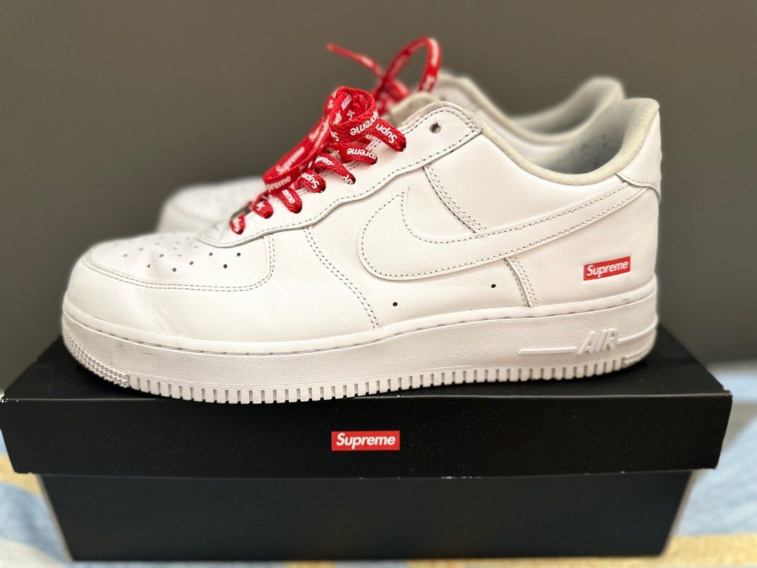 Original Nike Air Force 1 '07 Craft All White Supreme LV AF1, Men's  Fashion, Footwear, Sneakers on Carousell