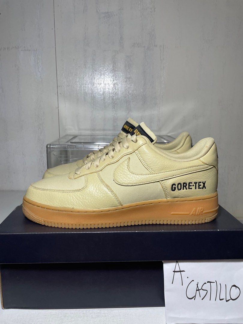 Air force 1 cheap gore tex team gold