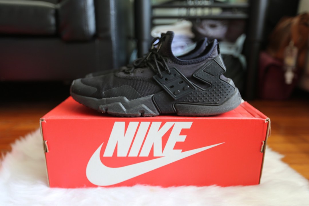 Nike Huarache Drift Triple black Men s Fashion Footwear