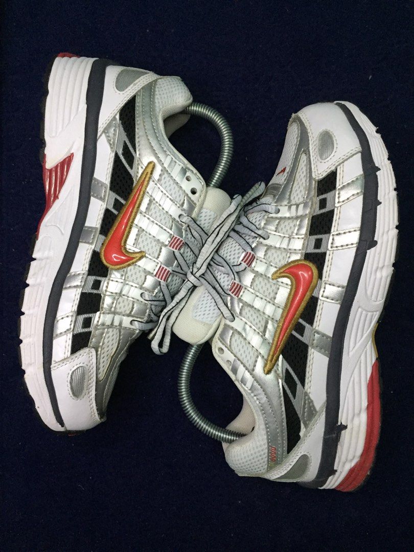 nike p6000 white gold red