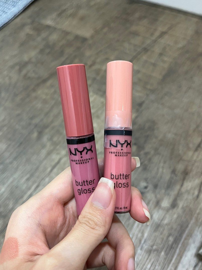 Nyx Butter Gloss Tiramisu And Creme Brulee, Beauty & Personal Care, Face,  Makeup On Carousell