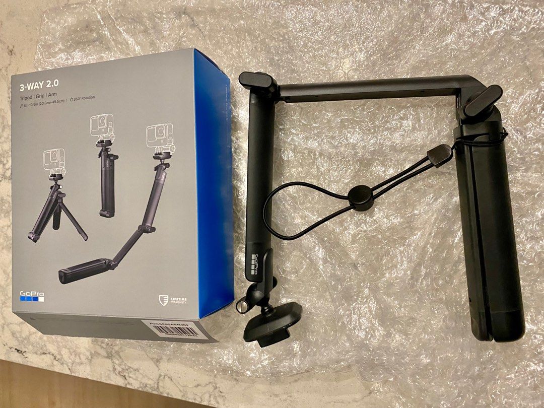 Original GoPro 3 way grip 2.0, Photography, Photography Accessories