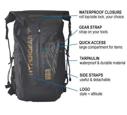 Hypergear 30l backpack new arrivals