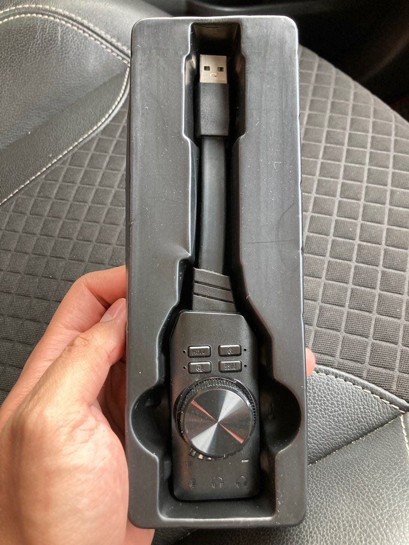 Original Plextone USB DSP SOUND CARD GS3 Mark II, Audio, Soundbars