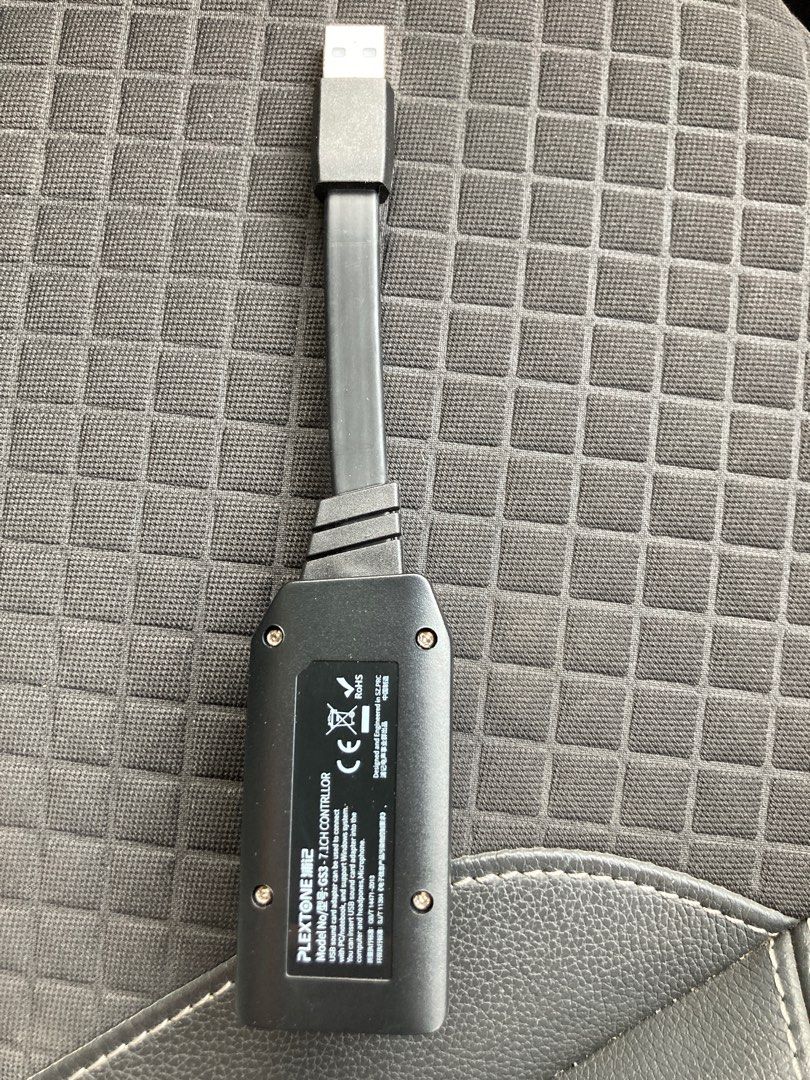 Original Plextone USB DSP SOUND CARD GS3 Mark II, Audio, Soundbars