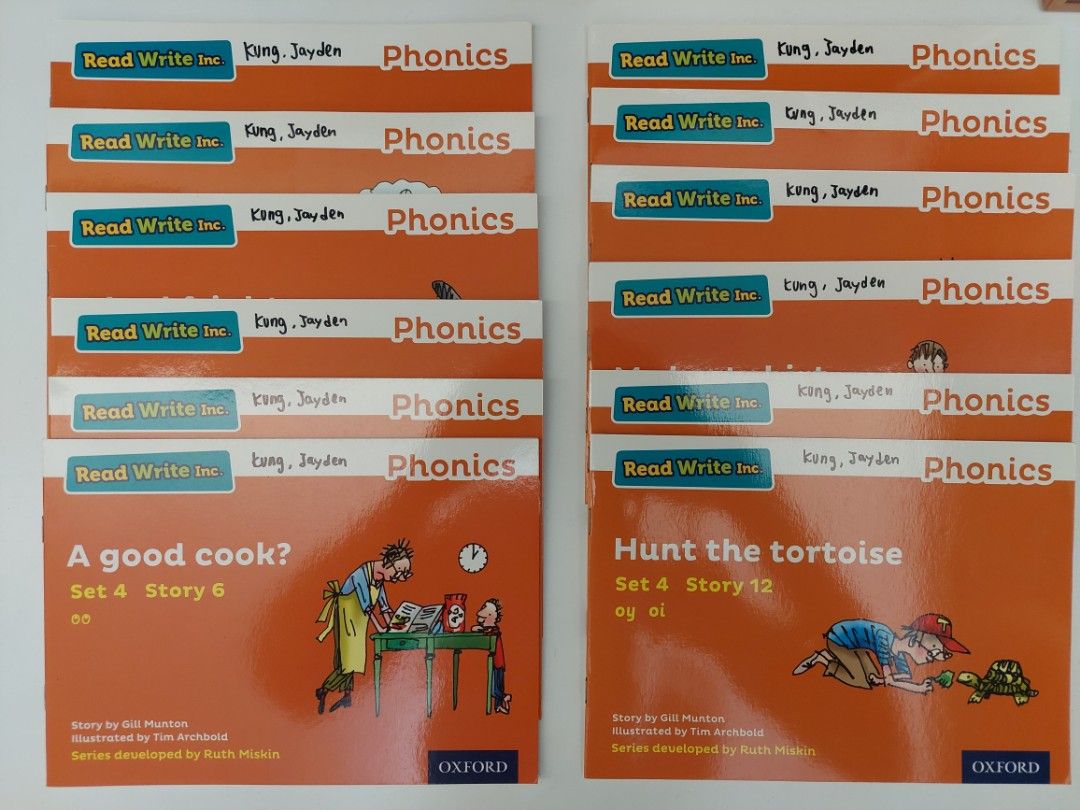 Oxford RWI Phonics Orange Level, 興趣及遊戲, 書本 & 文具, 小朋友書 Carousell