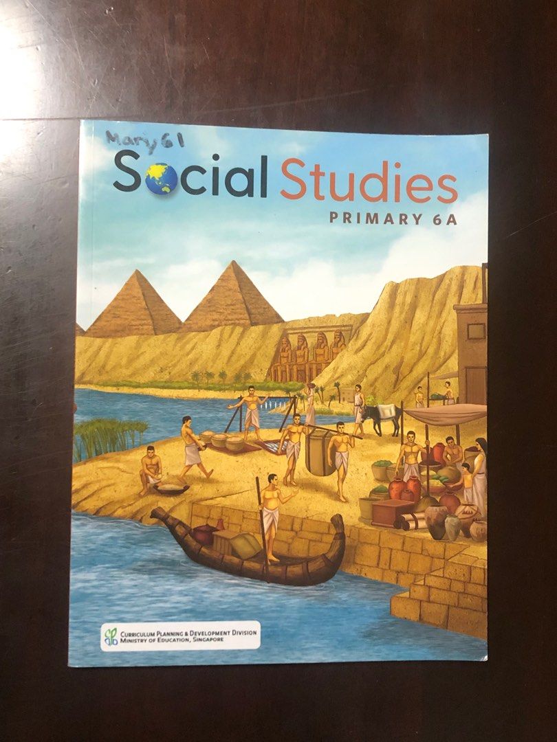 P6 Social Studies Textbooks 6A and 6B, Hobbies & Toys, Books