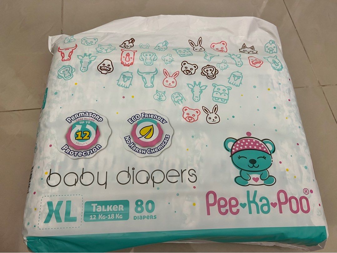 Peekapoo XL diaper (Brand New and Sealed), Babies & Kids, Bathing