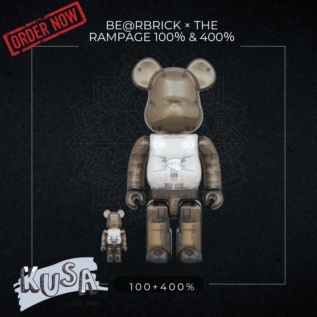 Per Order🔥>BE@RBRICK × THE RAMPAGE 100％ & 400％, 興趣及遊戲