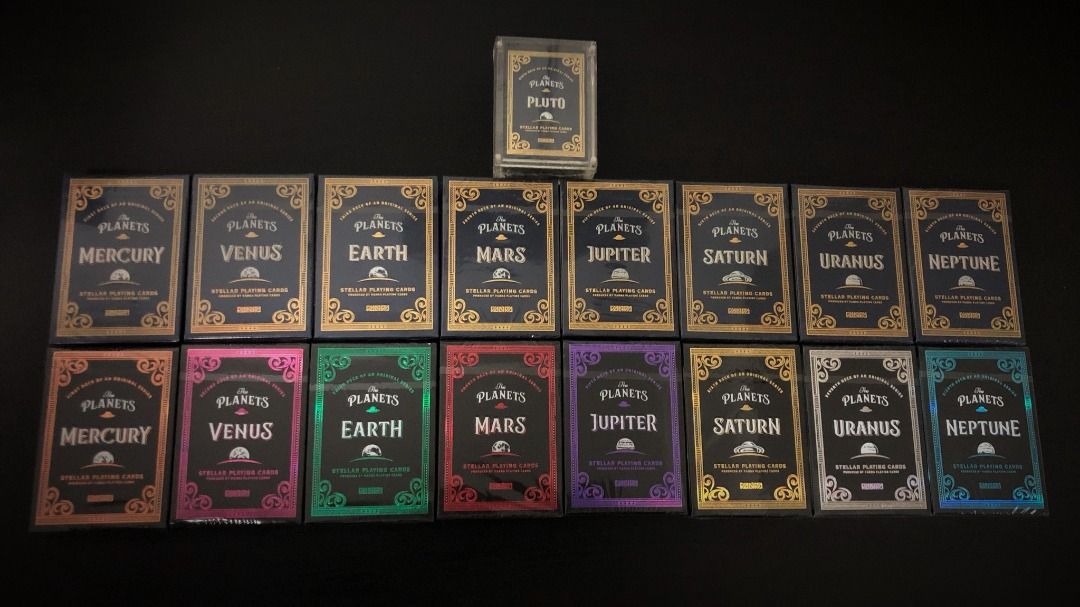 The Planets Playing Cards 7種セット - 通販 - hanackenovinky.cz