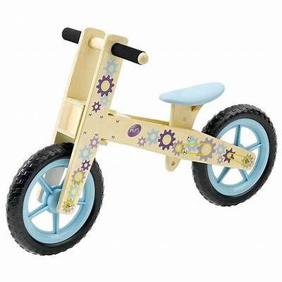 Plum wooden balance bike bicycle scooter Carousell