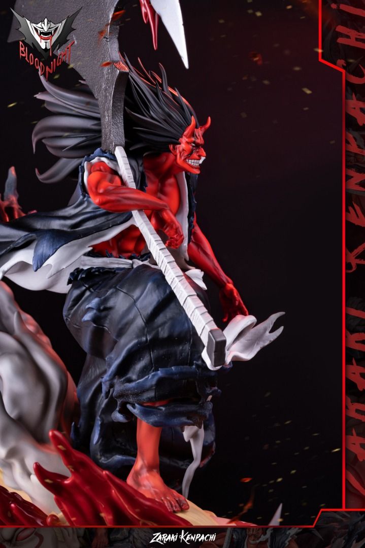 [PO] Blood Night Studio Bankai Form Kenpachi Zaraki Figure Statue