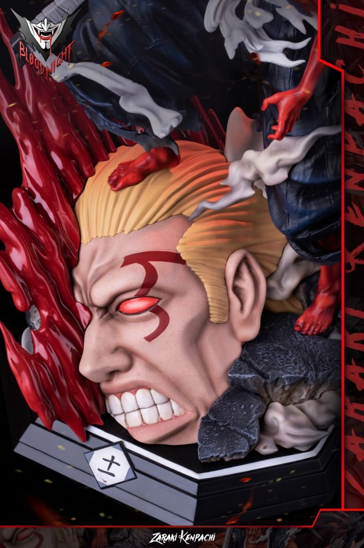 [PO] Blood Night Studio Bankai Form Kenpachi Zaraki Figure Statue