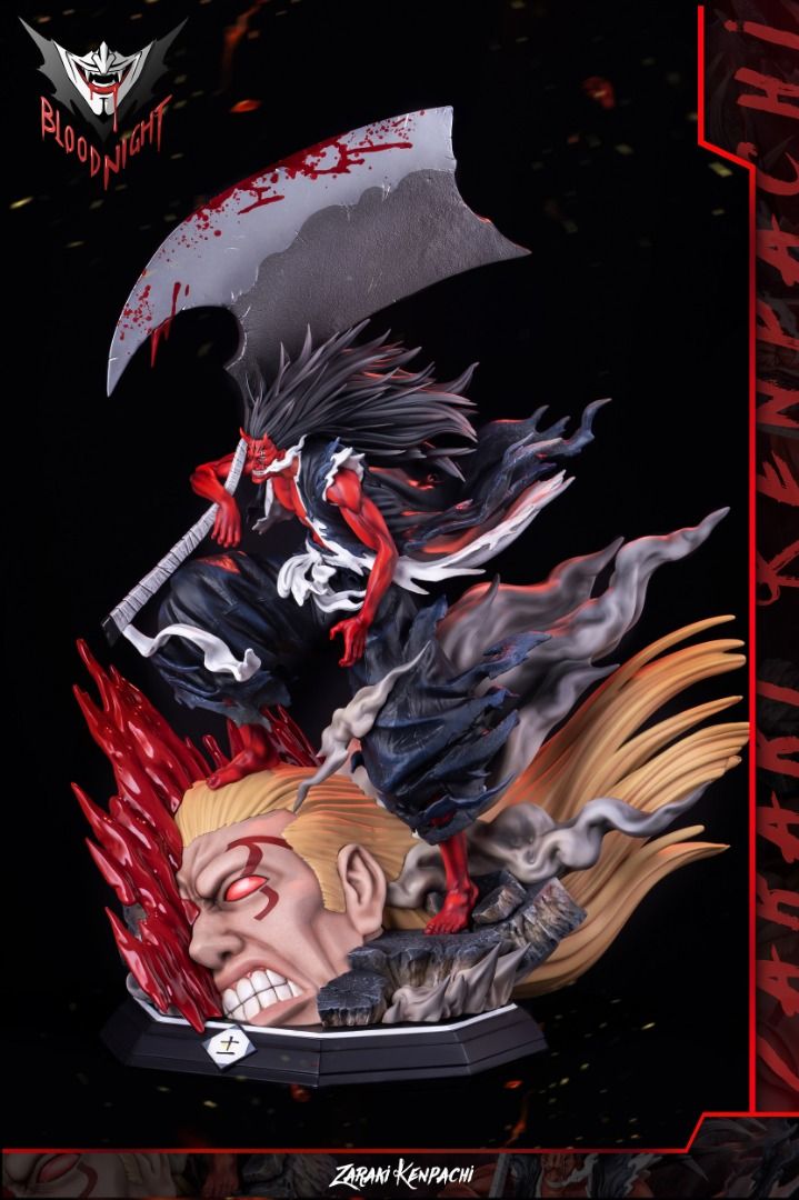 [PO] Blood Night Studio Bankai Form Kenpachi Zaraki Figure Statue