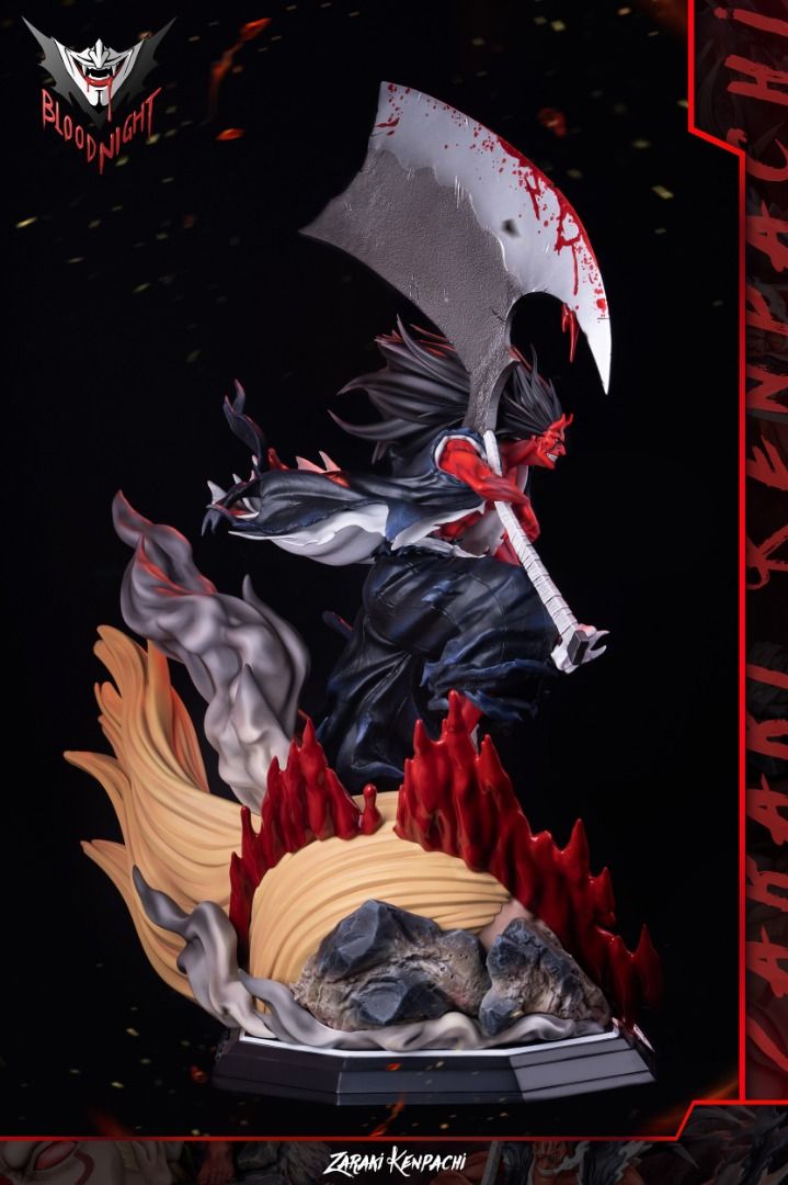 [PO] Blood Night Studio Bankai Form Kenpachi Zaraki Figure Statue